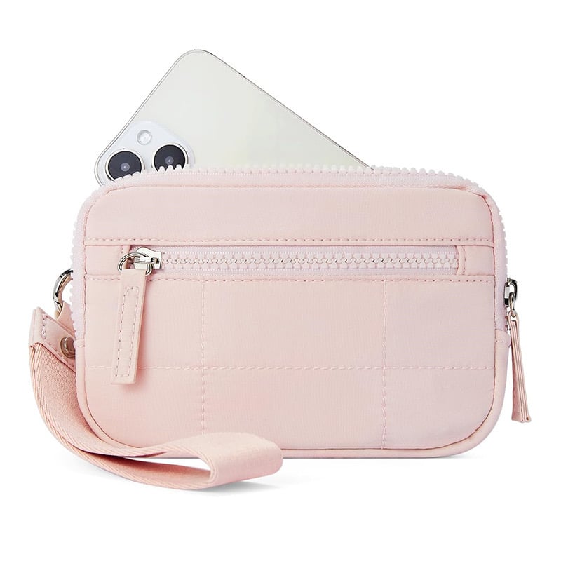 Puffer Wristlet Wallet Fits Phone