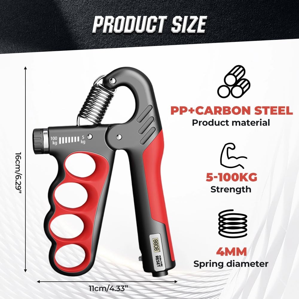 Grip Strength Trainer with Automatic Counter