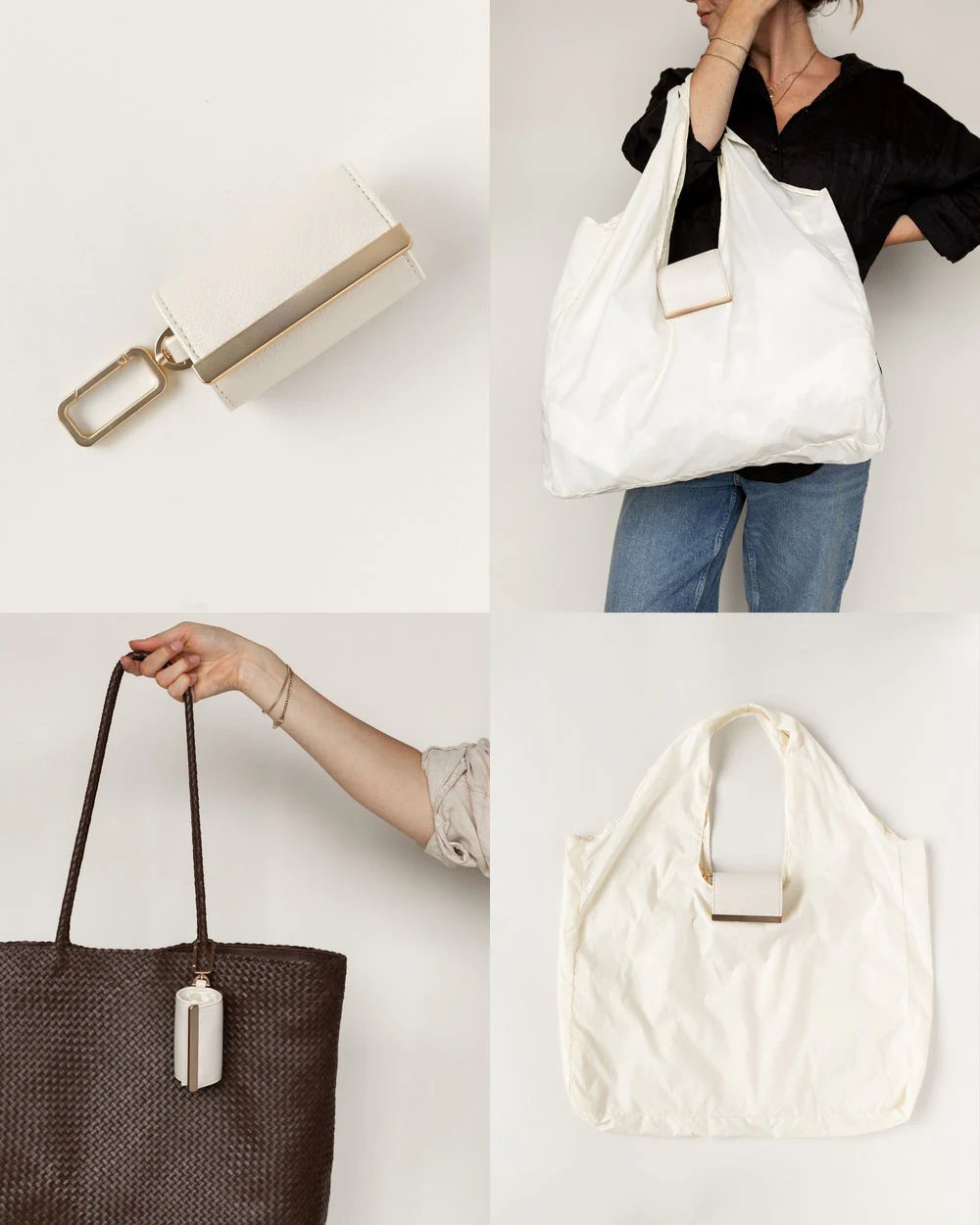 π Keychain Tote Bag | Compact & Expandable for On-the-Go Convenience