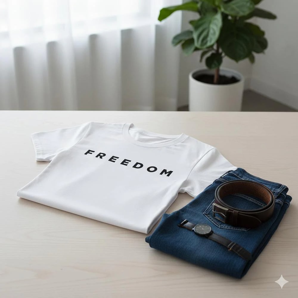 🌟 Freedom Shirt – Timeless Unisex Tee Celebrating Faith, Hope & Everyday Strength