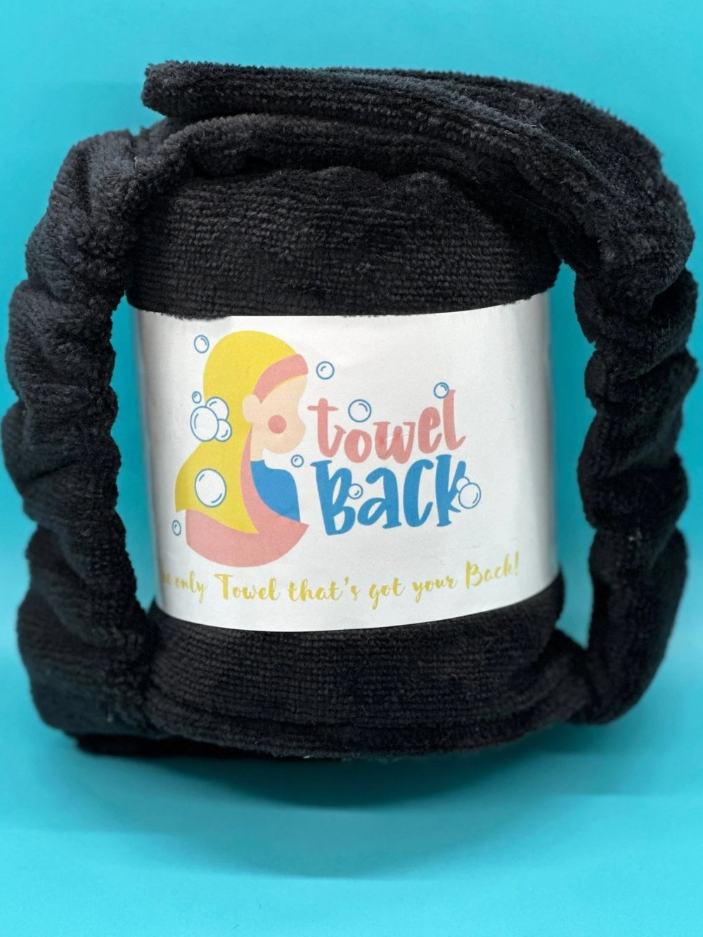 Towel Back: The Hands - Free Hair Drying Solution for Kids