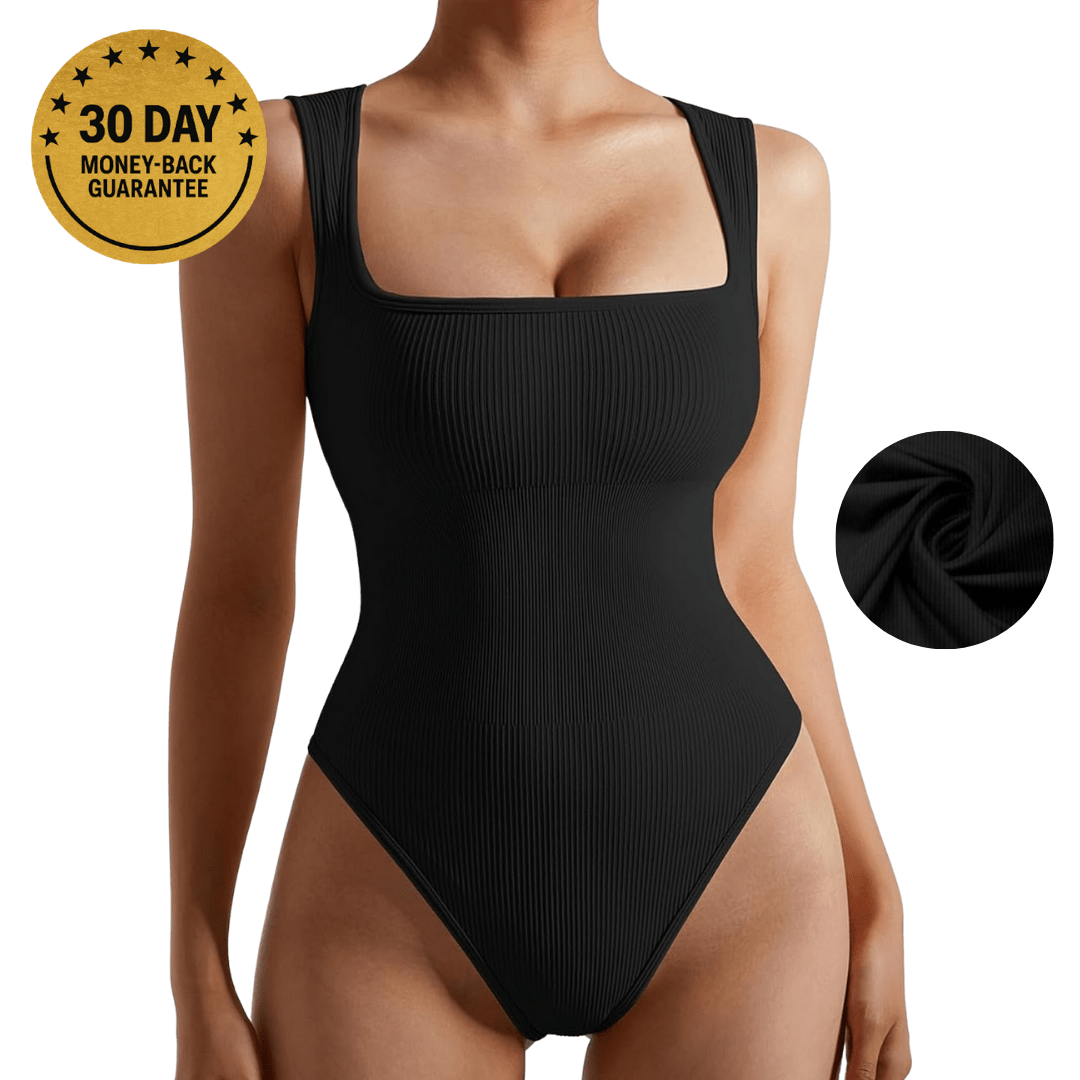 BodyTalk™ Ribbed Snatching Bodysuit