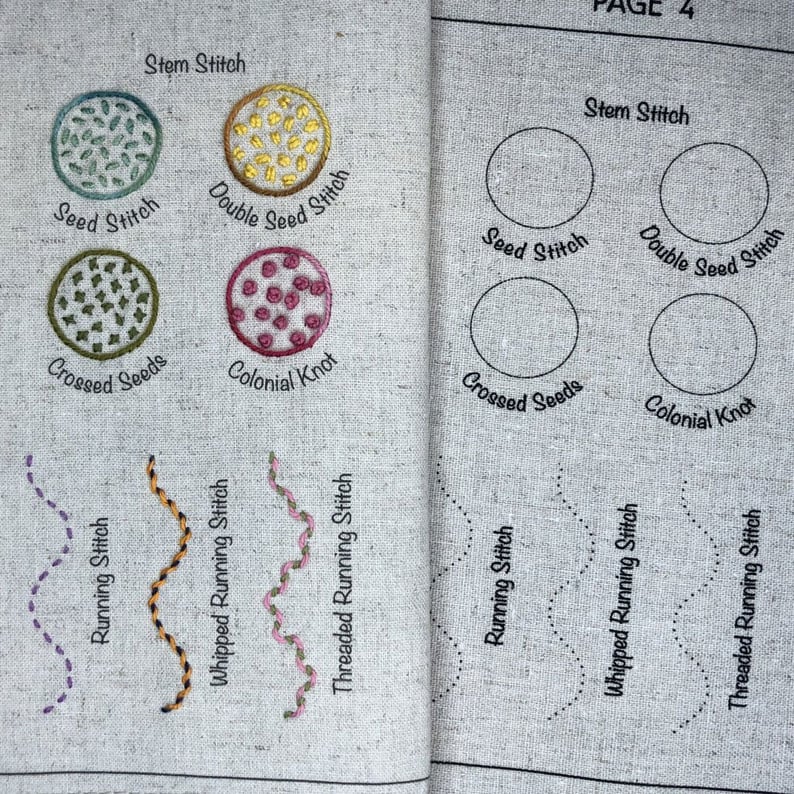 Beginner-Friendly🪡Stitch Book 📖with 143 different stitches