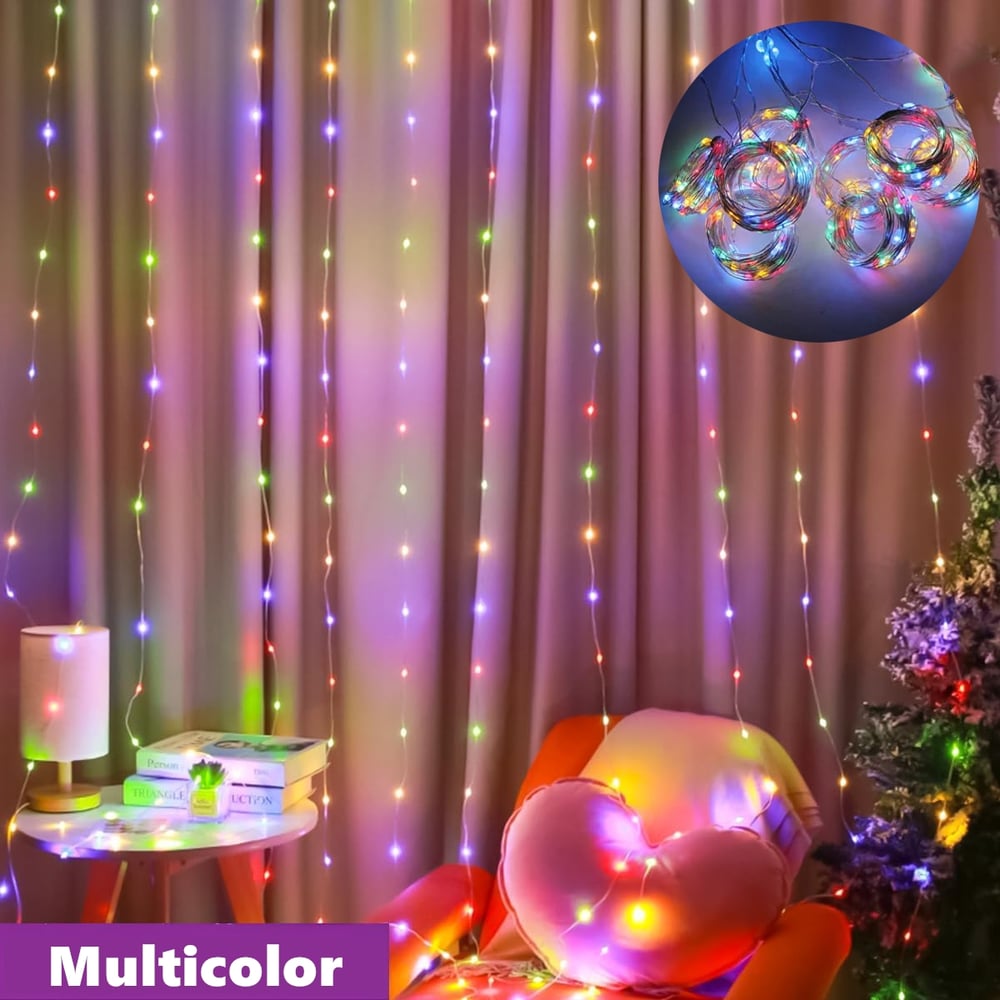 LED Curtain Fairy Lights