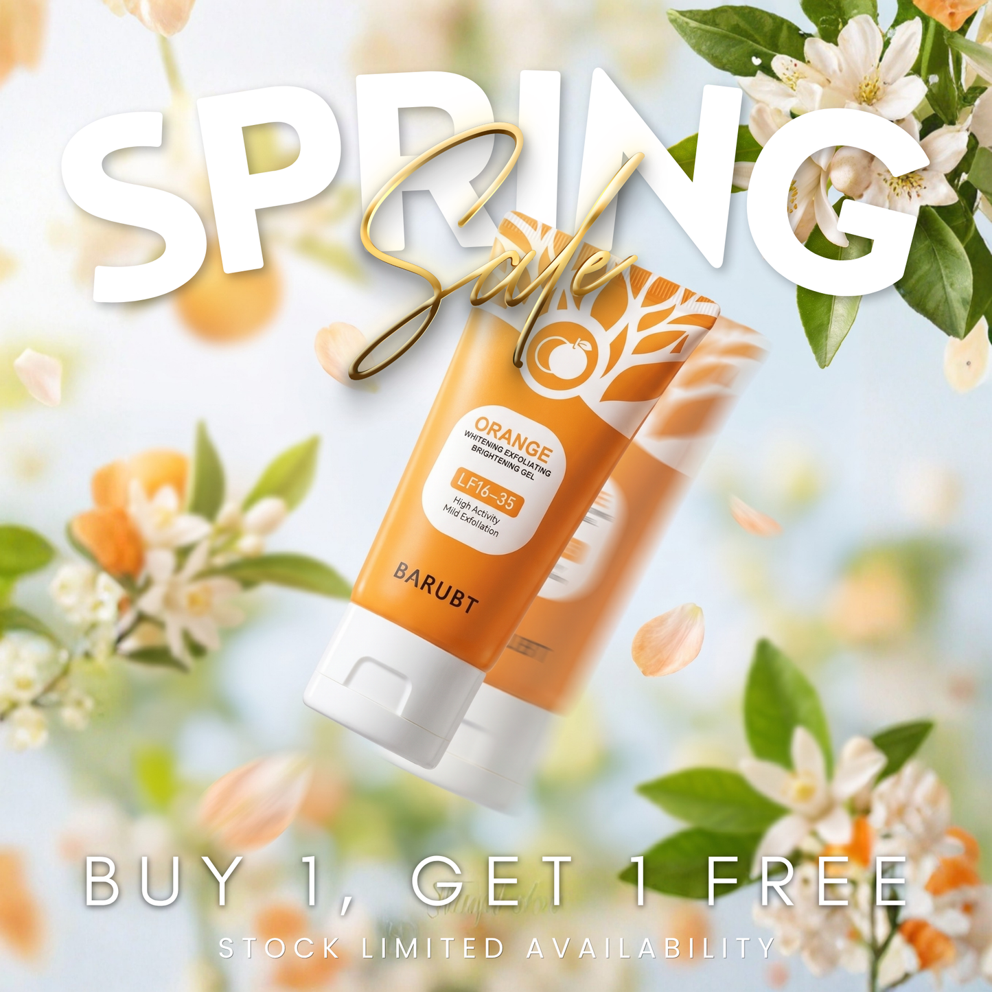 Orange Extract Exfoliating Gel