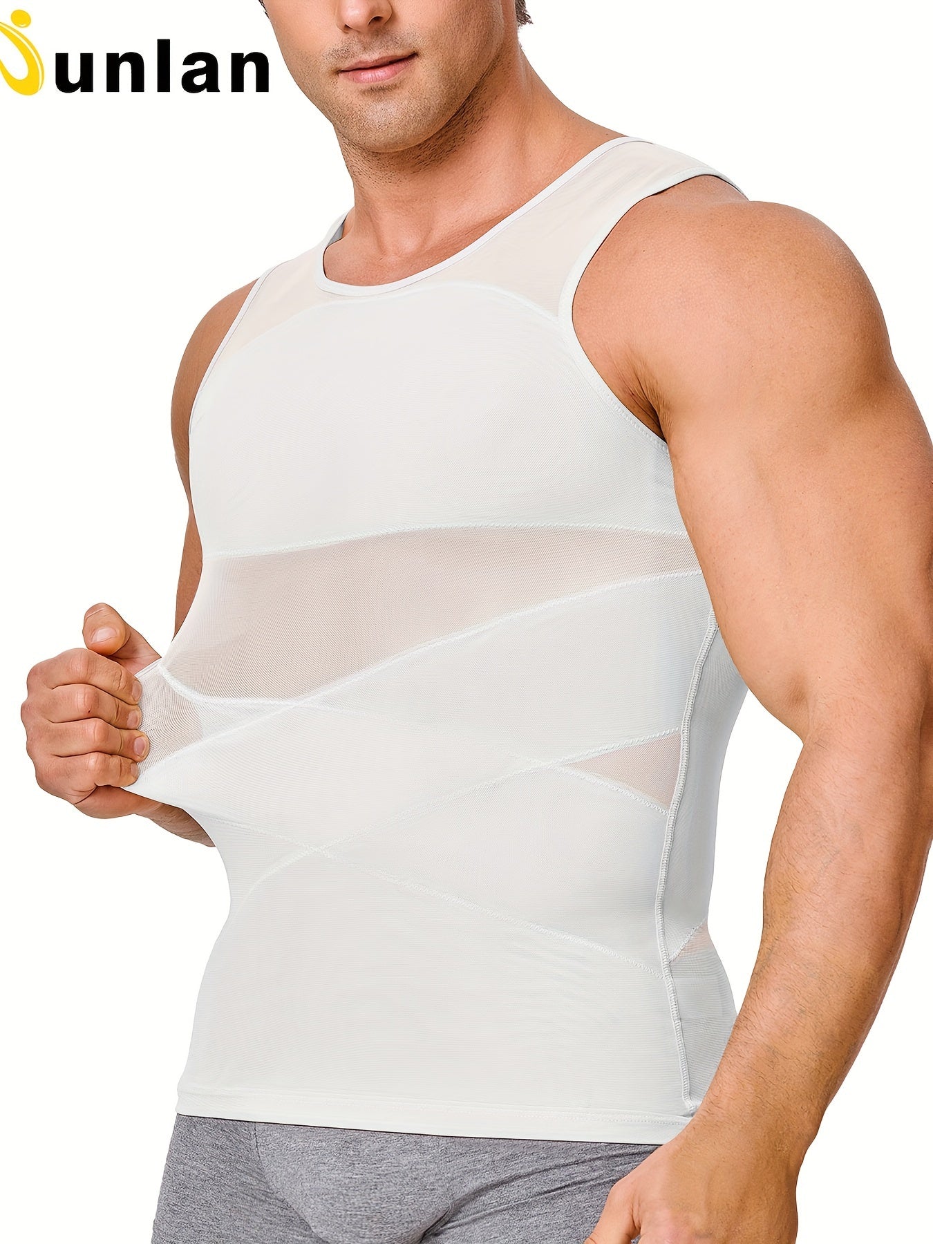 Men’S Sleeveless Tank Top Body Shaper