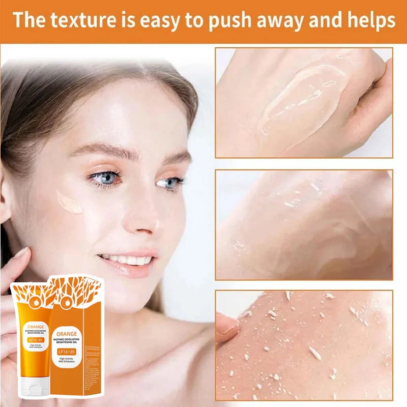 🌟 2025 Micro-Exfoliator--Orange Enzyme Exfoliating Gel