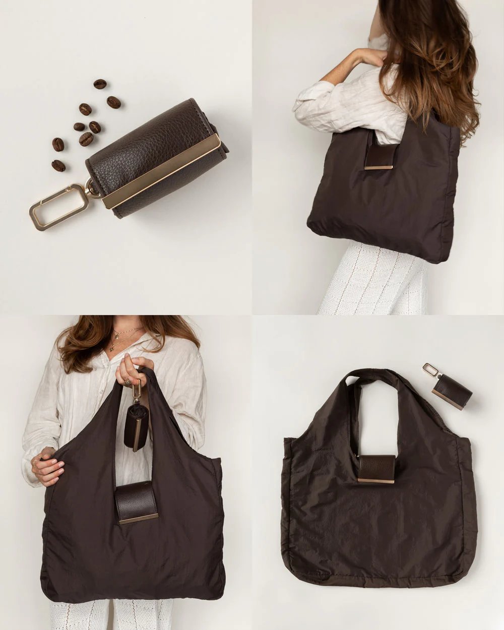π Keychain Tote Bag | Compact & Expandable for On-the-Go Convenience