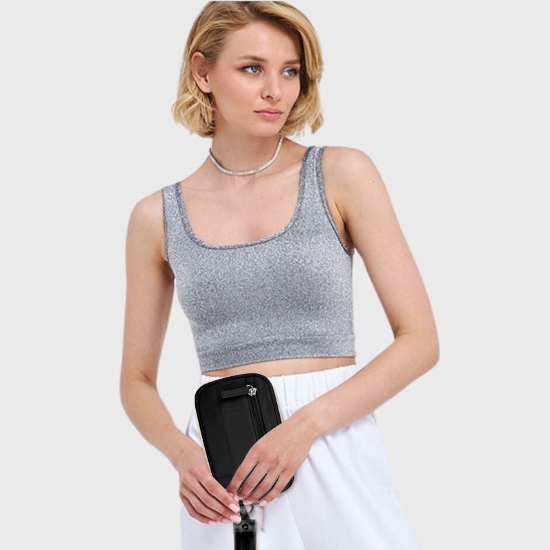 Puffer Wristlet Wallet Fits Phone
