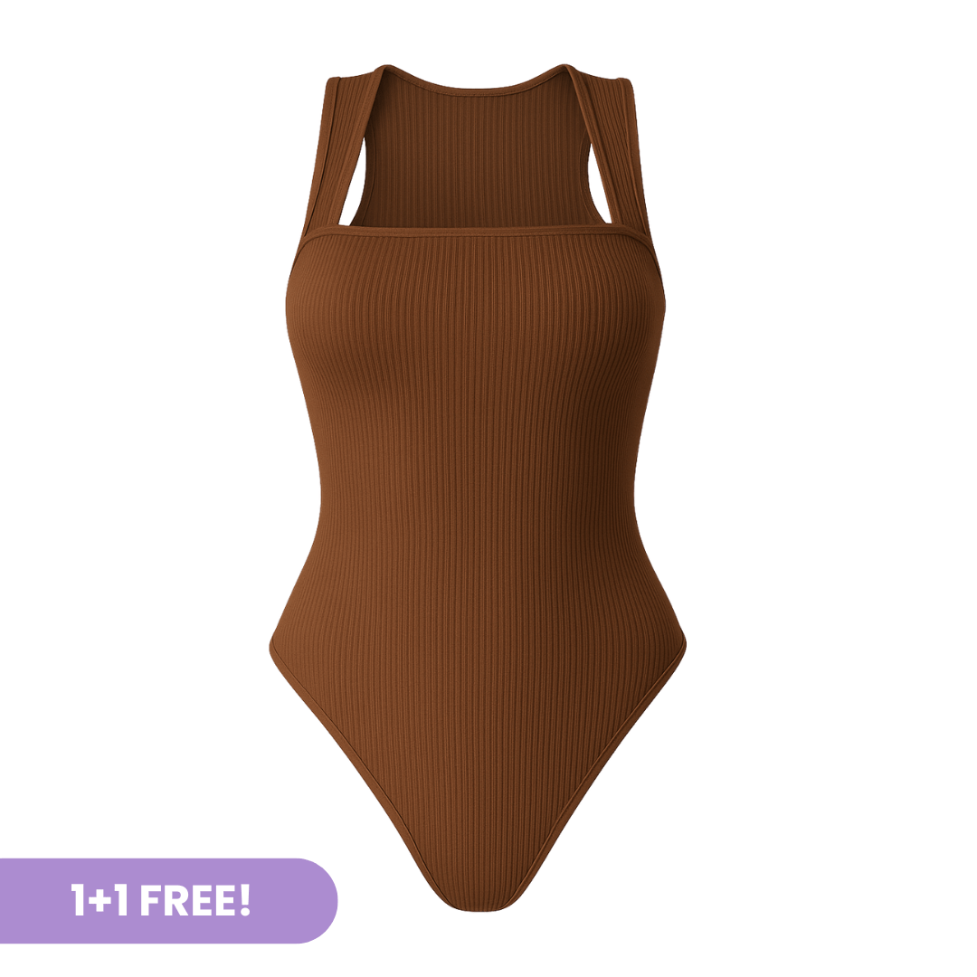 BodyTalk™ Ribbed Snatching Bodysuit