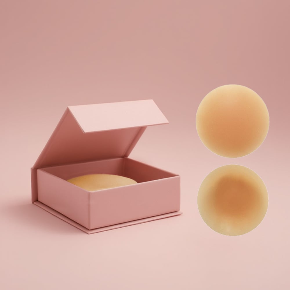 Go Braless! Seamless Nipple Cover (Latex-free and 100% Medical Silicone)