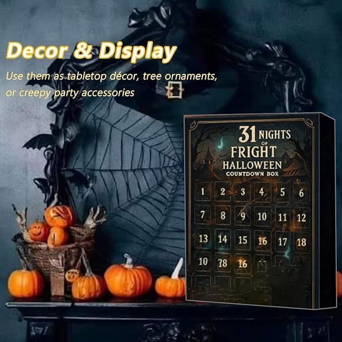 31 Nights of Fright - Halloween Countdown Box