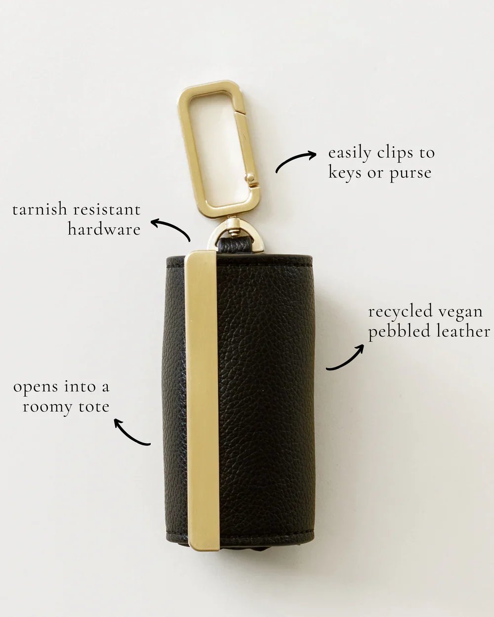 π Keychain Tote Bag | Compact & Expandable for On-the-Go Convenience