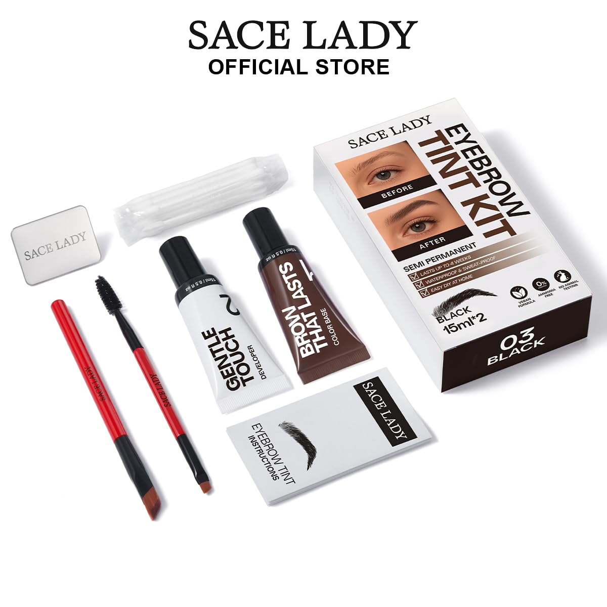 Eyebrow Color Kit for Women