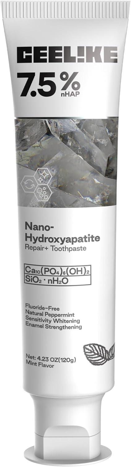 Free Hydroxyapatite Enamel Repairing Breath Freshening Whitening Toothpaste