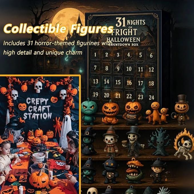 31 Nights of Fright - Halloween Countdown Box