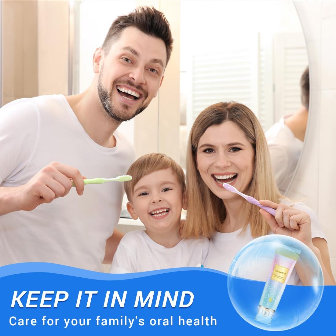 Triple Whitening Toothpaste, Oral Care & Fresh Breath