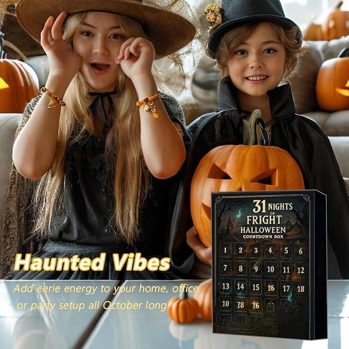 31 Nights of Fright - Halloween Countdown Box