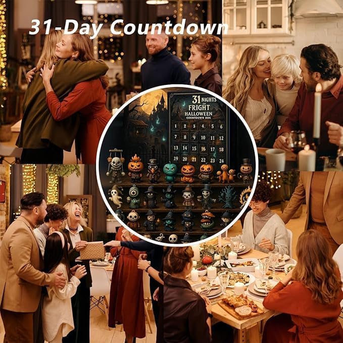 31 Nights of Fright - Halloween Countdown Box