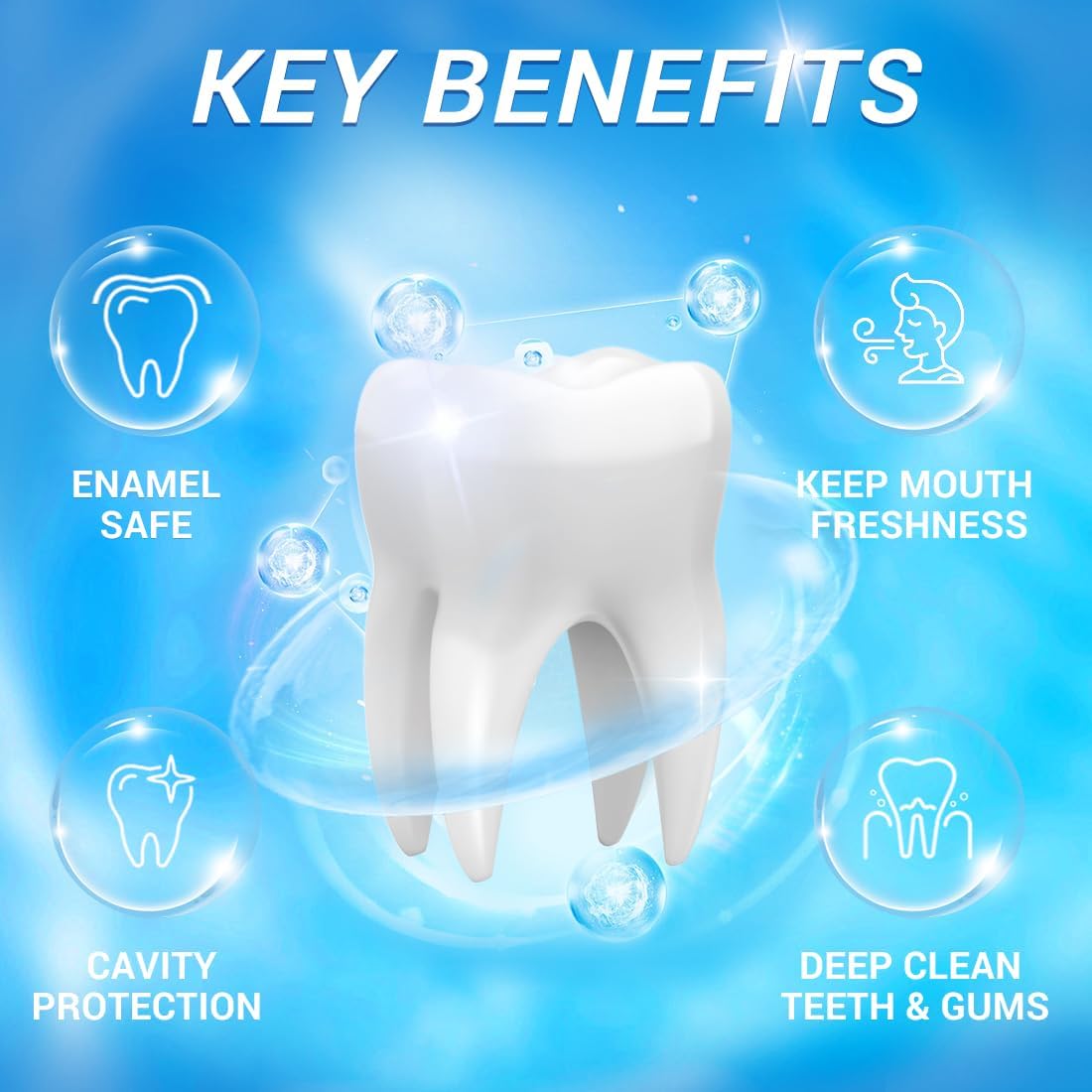 Triple Whitening Toothpaste, Oral Care & Fresh Breath