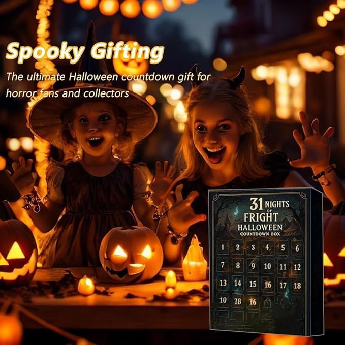 31 Nights of Fright - Halloween Countdown Box