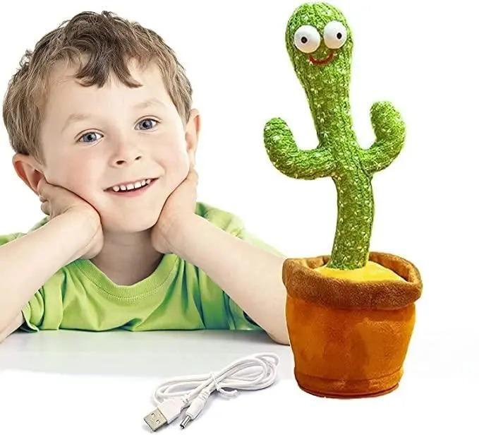 LED Musical Dancing & Mimicry Cactus Toy 🌵🎶