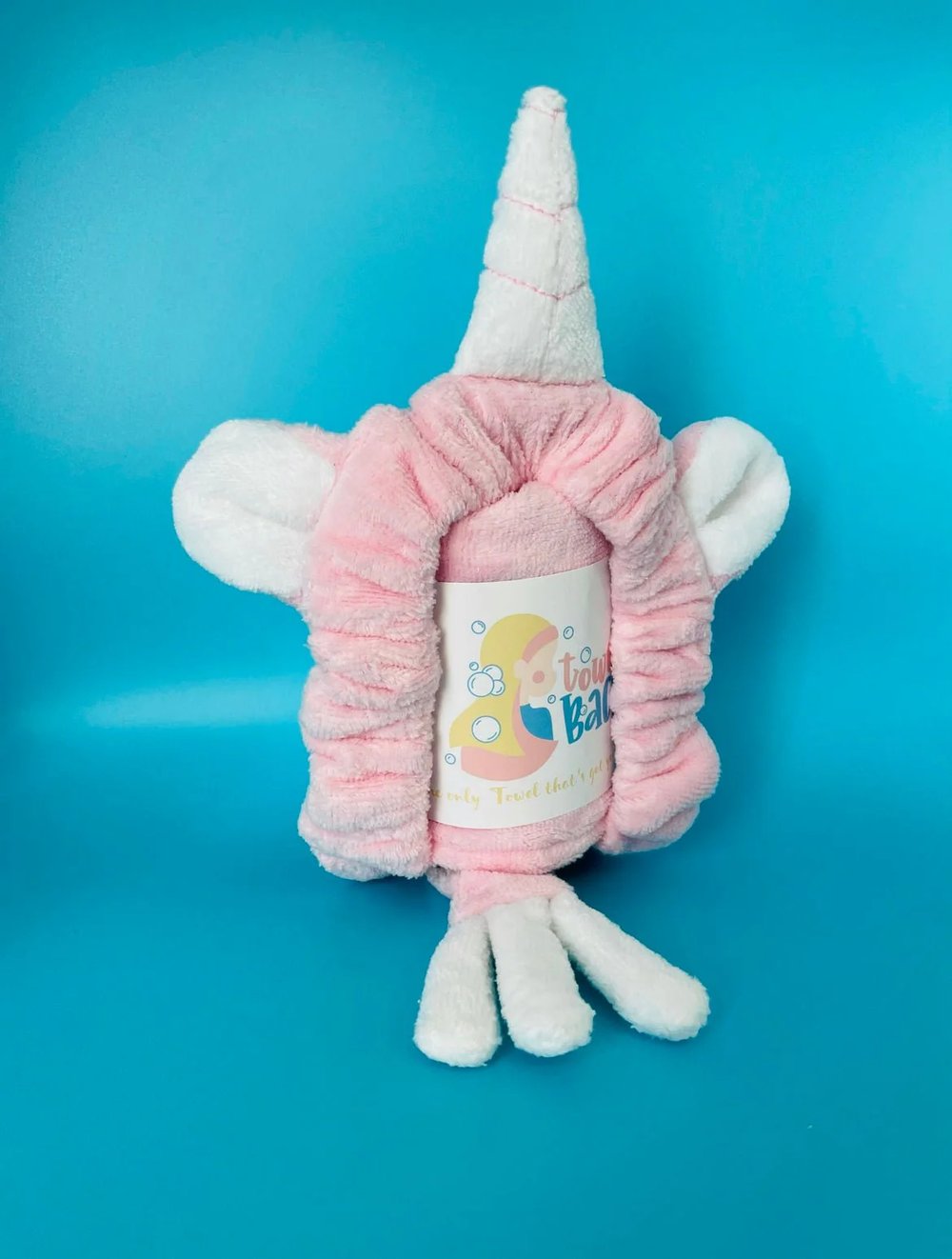 Towel Back: The Hands - Free Hair Drying Solution for Kids