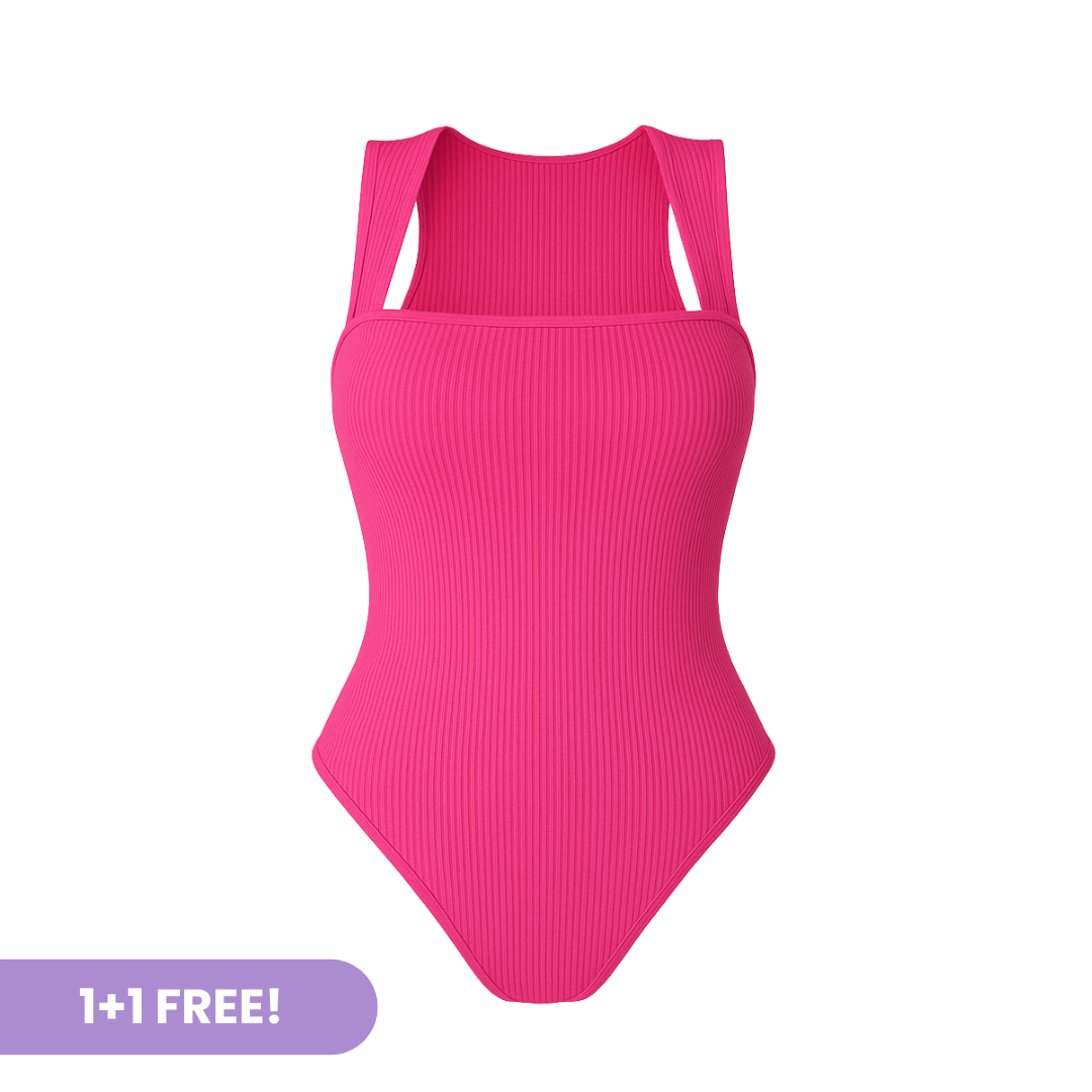 BodyTalk™ Ribbed Snatching Bodysuit