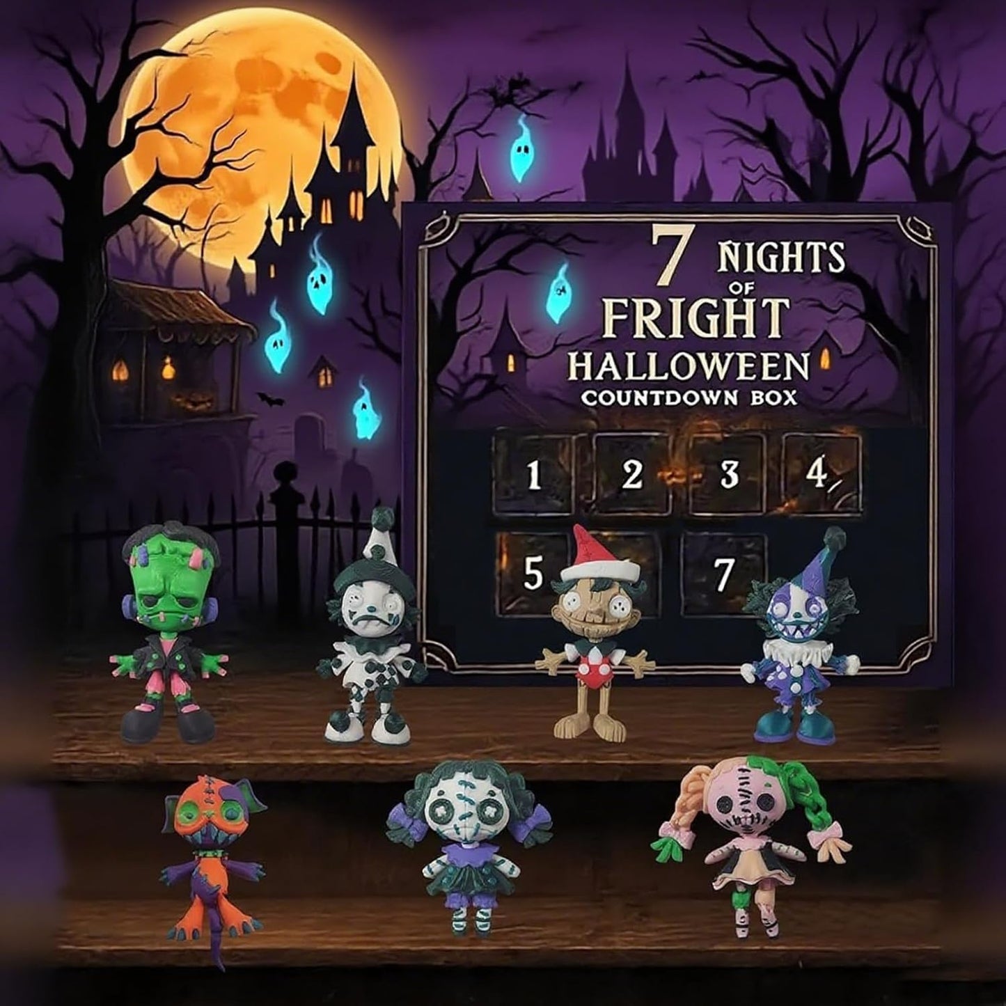 31 Nights of Fright - Halloween Countdown Box