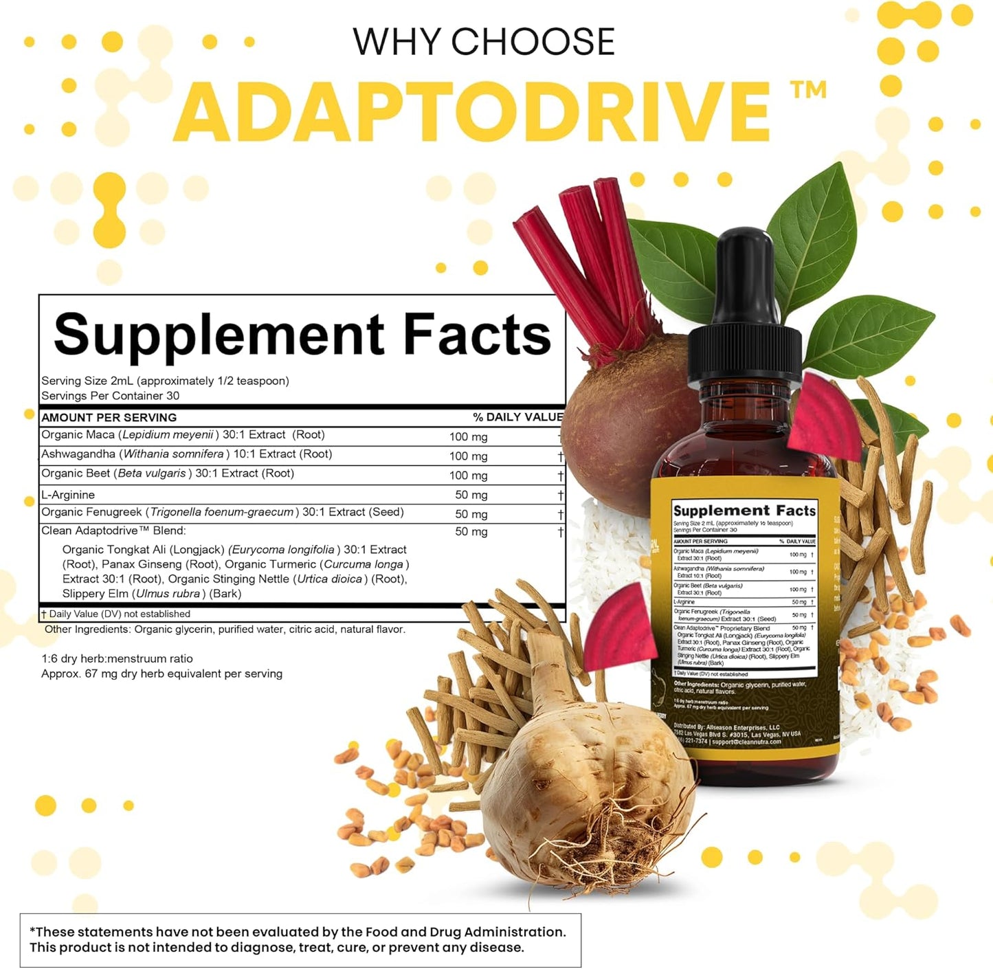 Organic Maca Root Drops