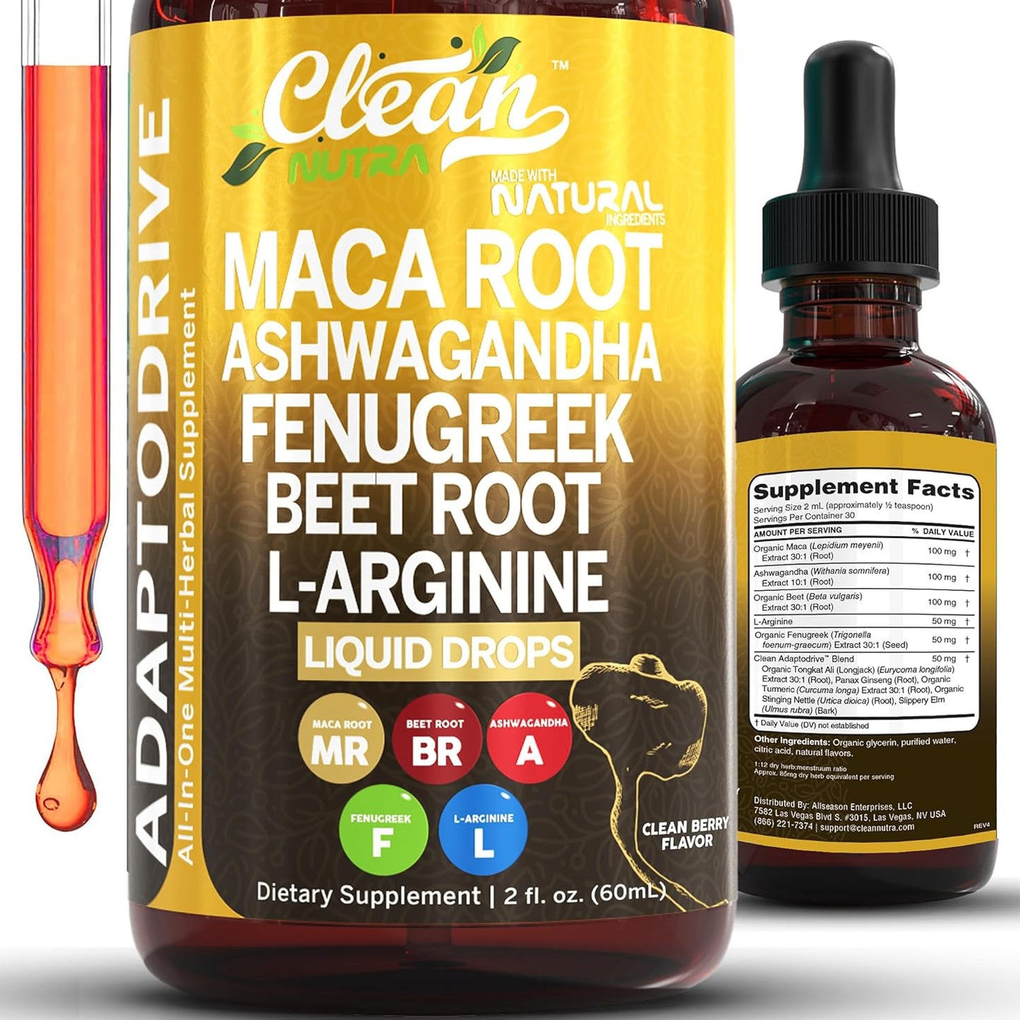 Organic Maca Root Drops