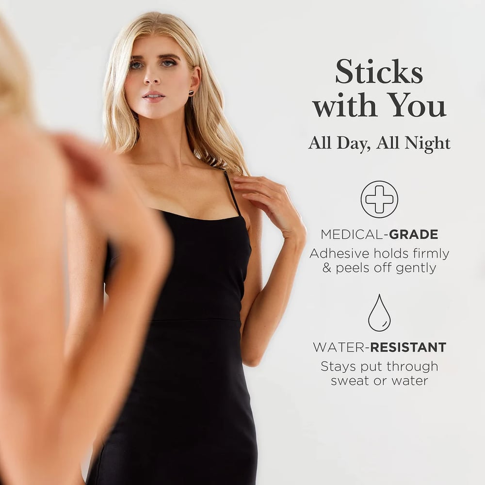 Go Braless! Seamless Nipple Cover (Latex-free and 100% Medical Silicone)