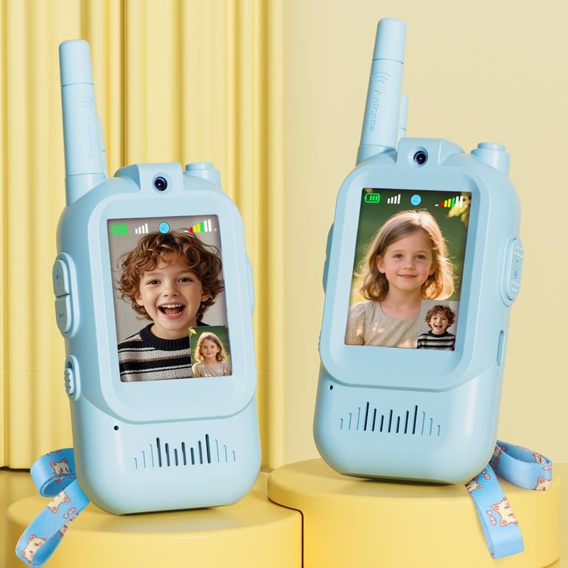 2PCS Kids Video Walkie Talkies Toys