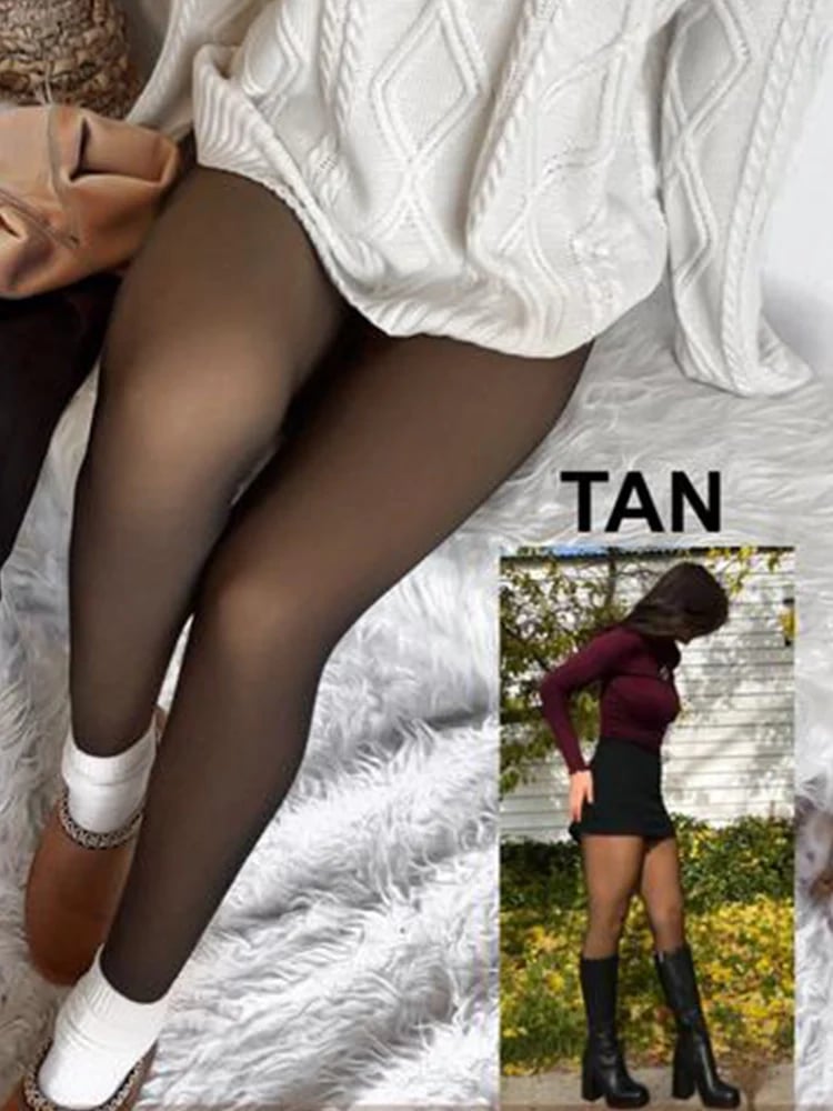 MAGIC Bare-Leg Look Fleece Lined Tights
