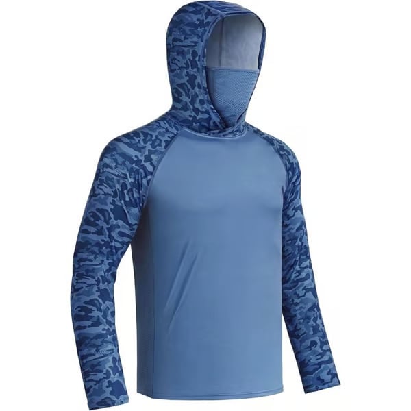Outdoor activity essential—hooded mask integrated design 🌞 360° sun protection with no dead angles.