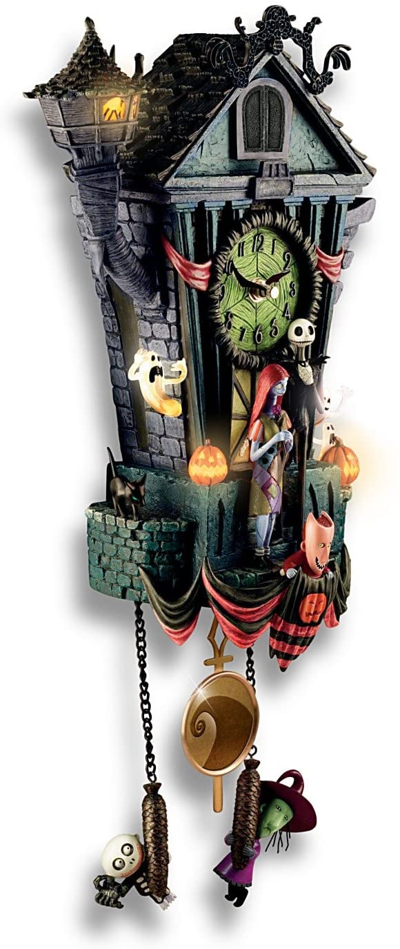 Halloween Wall Clock,Nightmare Before Christmas Cuckoo Clock