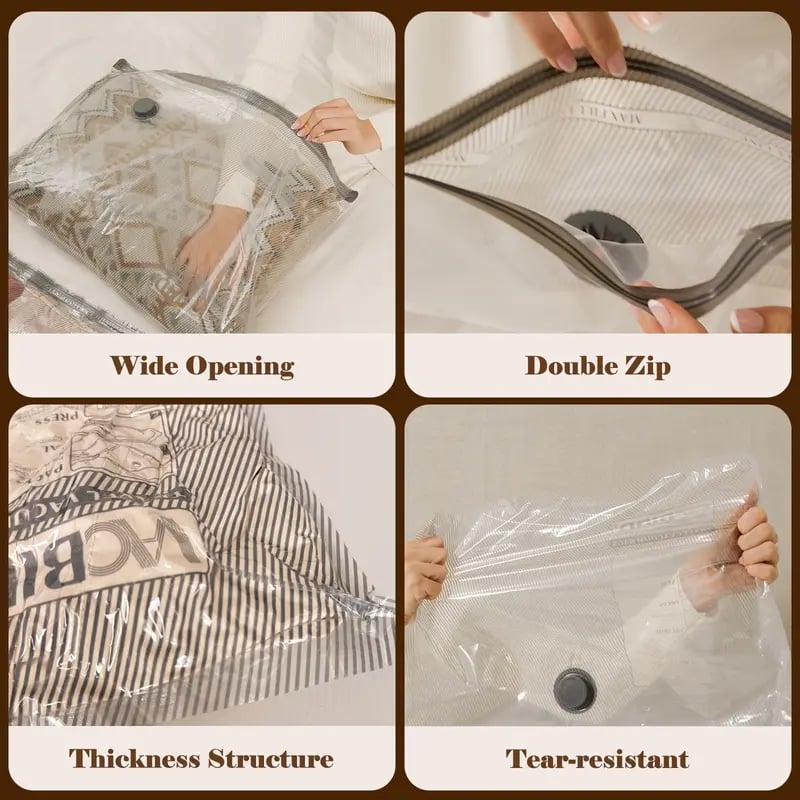 X7 Cordless Travel Vacuum Bag Set