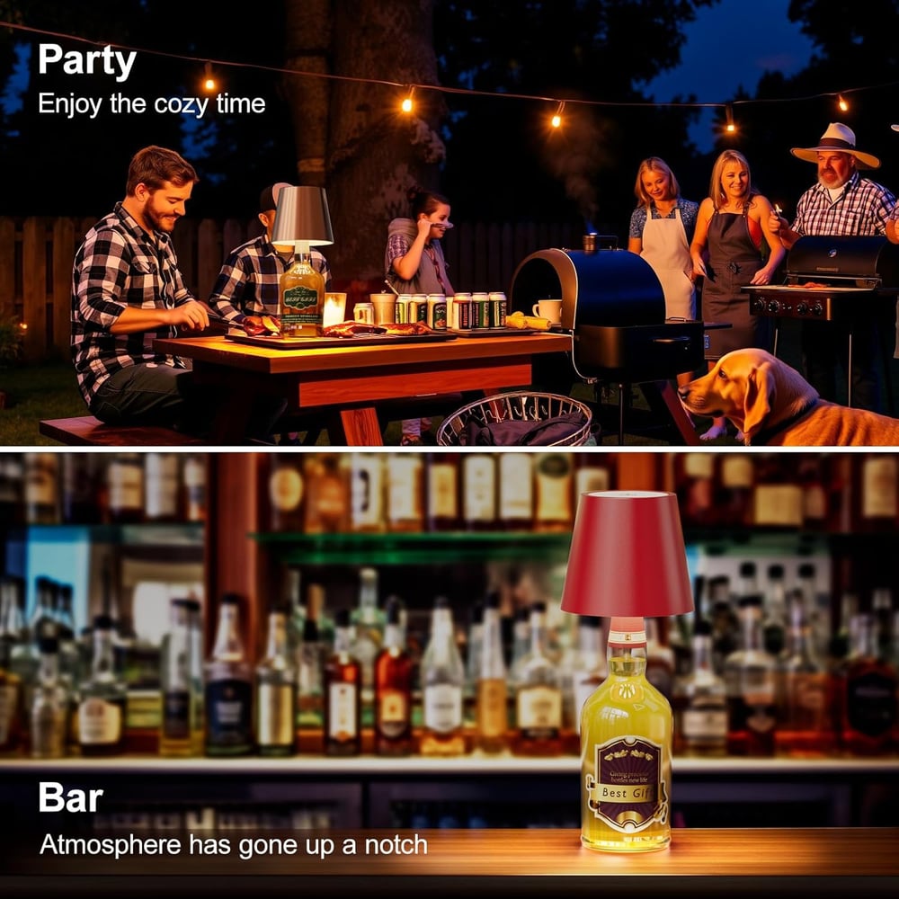 Wireless Bottle Lamp