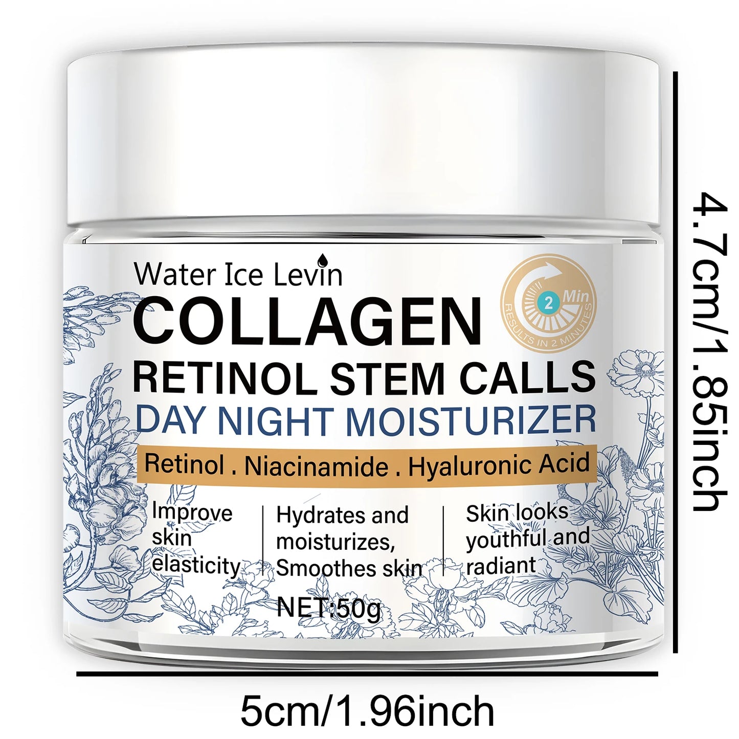 50g Collagen Retinol Dry Cell Day and Night Moisturizing Cream