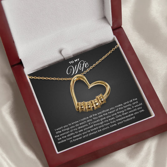 "The Heart of the Family" Necklace verdo