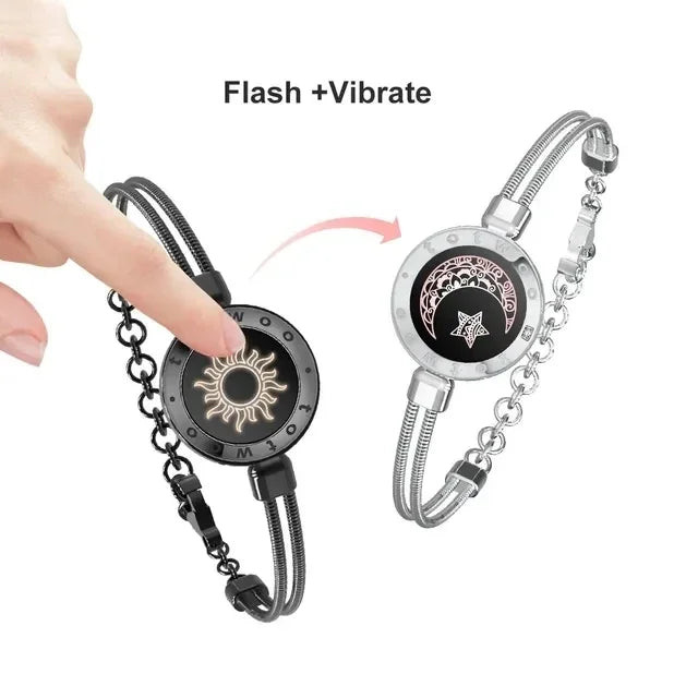 Long Distance Touch Light Bracelets for Couples