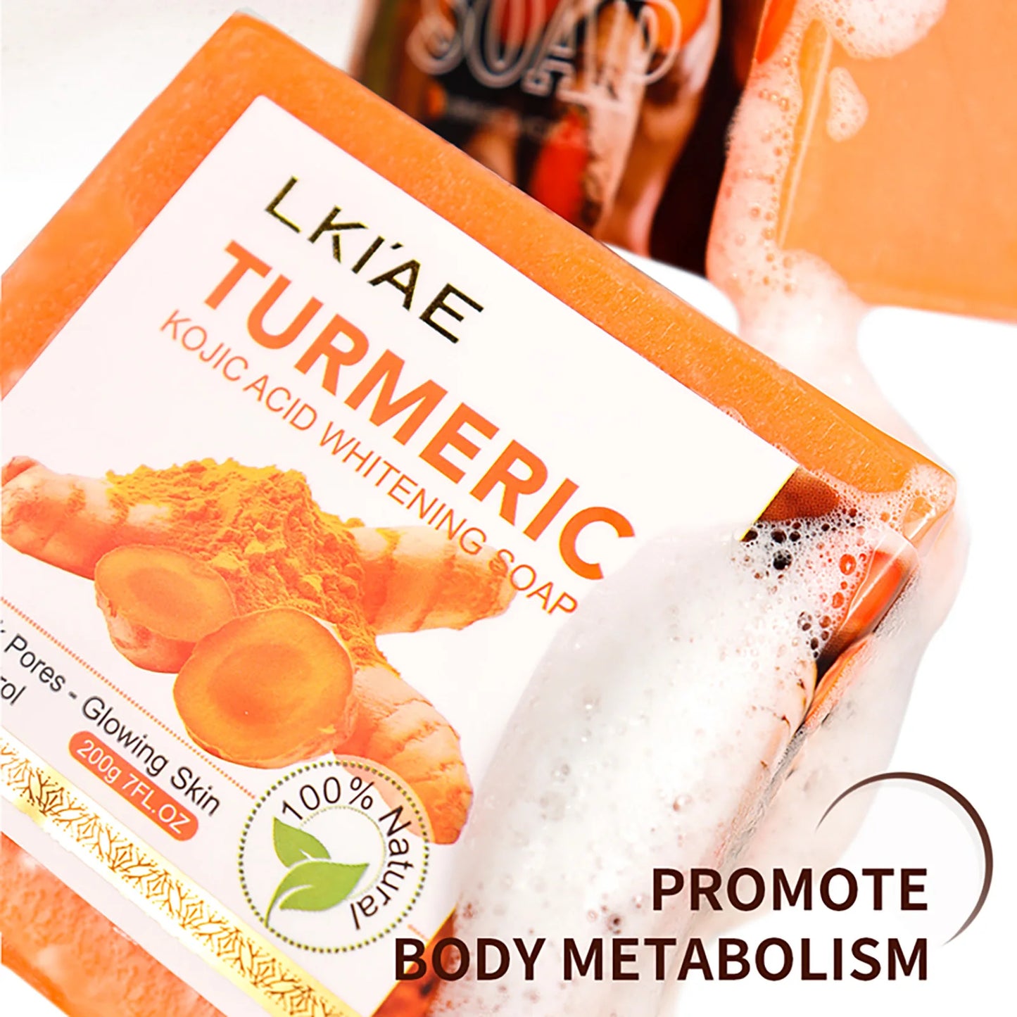 Natural Turmeric Soap Whitening Body Wash
