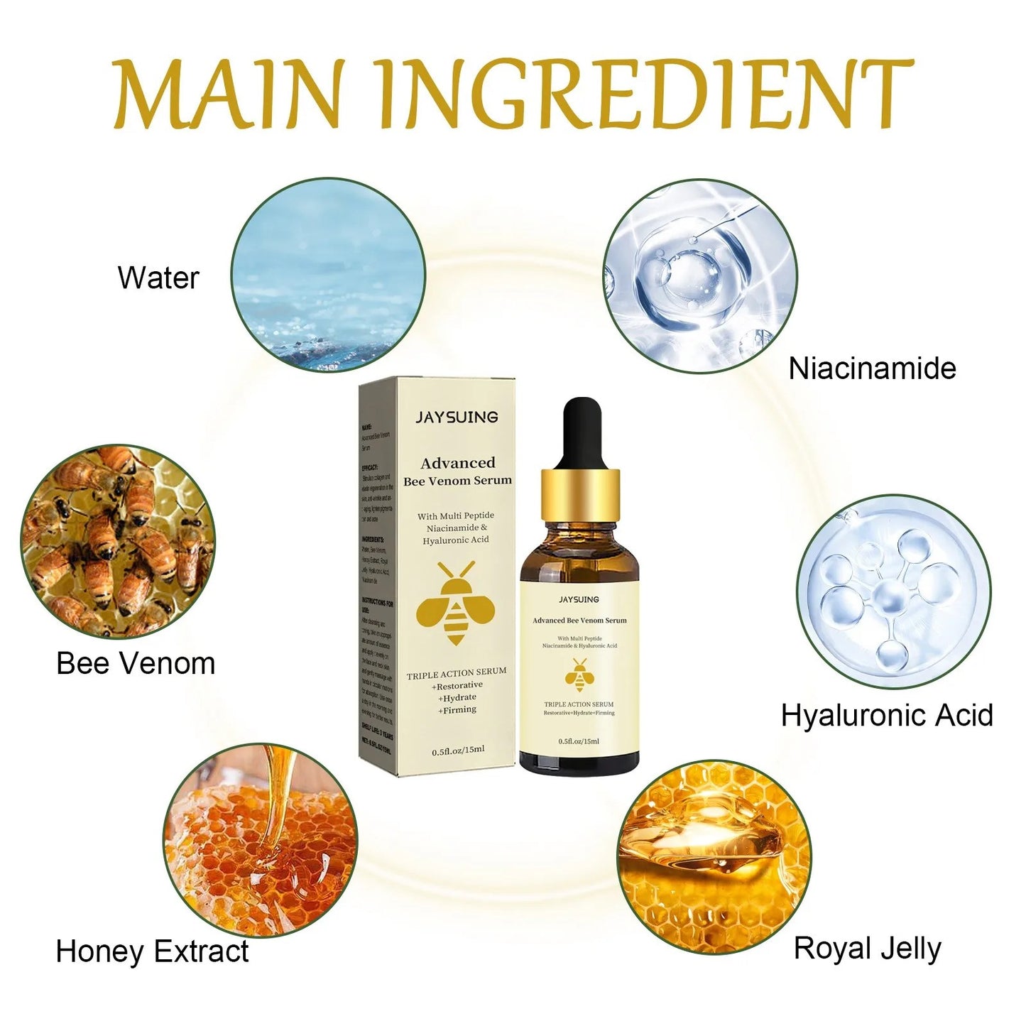 Bee Venom Anti Wrinkle Serum