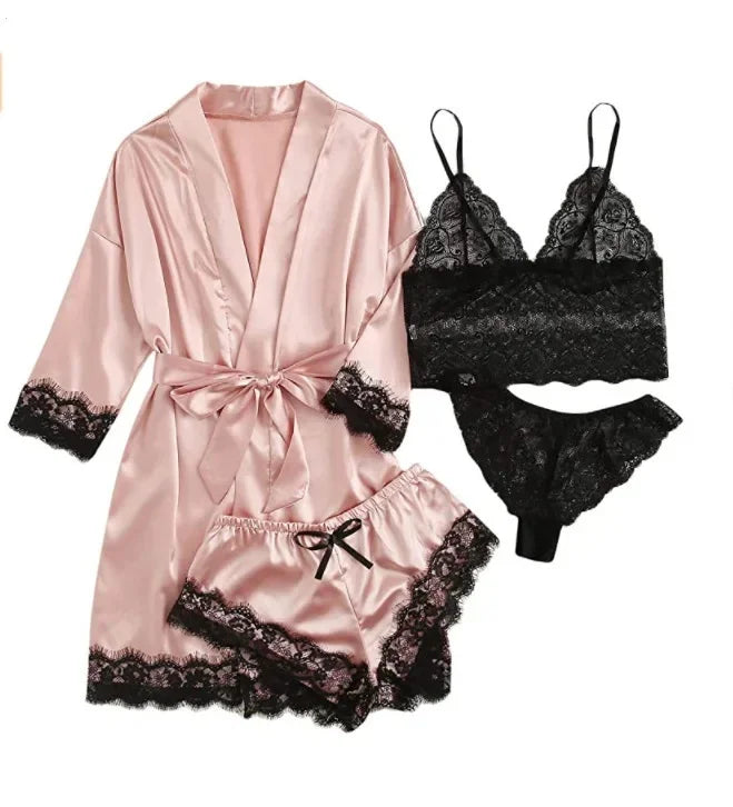 Luxury Lace Sleepwear Set