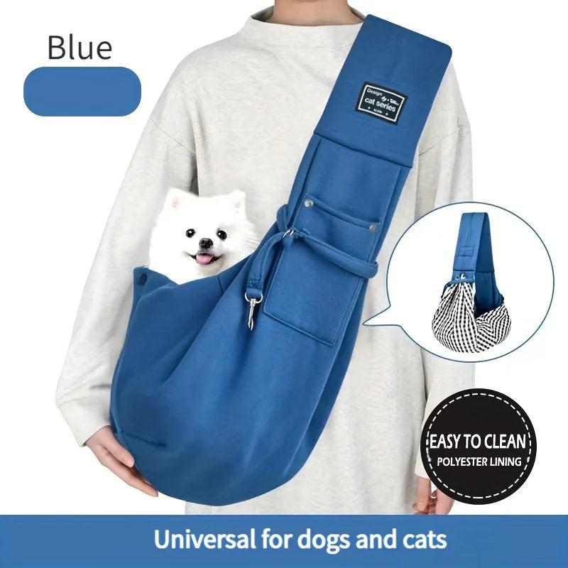 Pet Outdoor Travel Bag with Adjustable Shoulder Strap