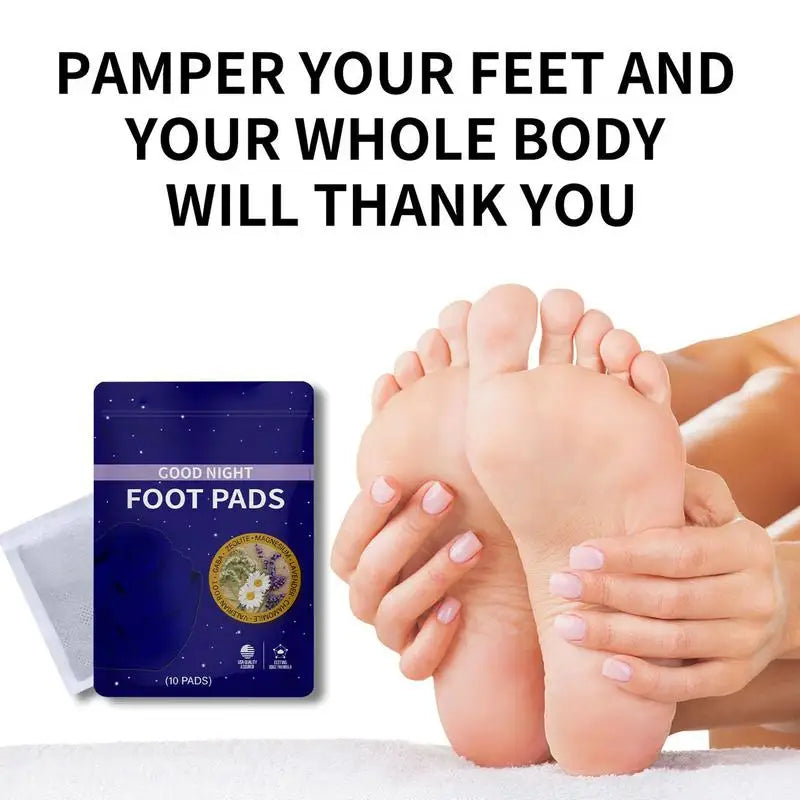 10 Pairs Deep Cleansing Foot Detox Patches