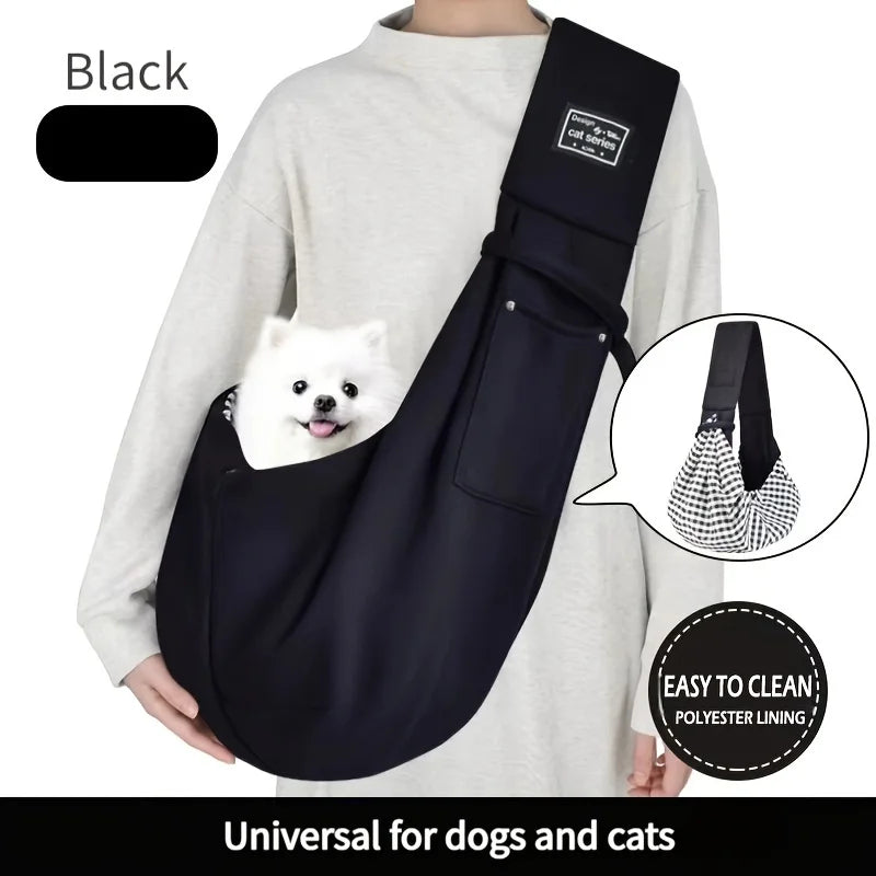Pet Outdoor Travel Bag with Adjustable Shoulder Strap