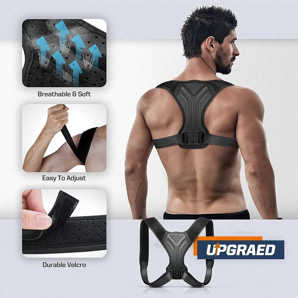 Back Posture Corrector Women Men-Unique Design Spine and Back Support