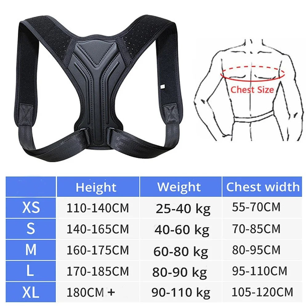 Back Posture Corrector Women Men-Unique Design Spine and Back Support