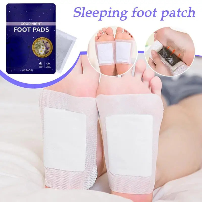 10 Pairs Deep Cleansing Foot Detox Patches